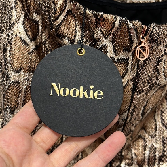 Nookie Blind Date Midi Dress in Bronze - Picture 10 of 11